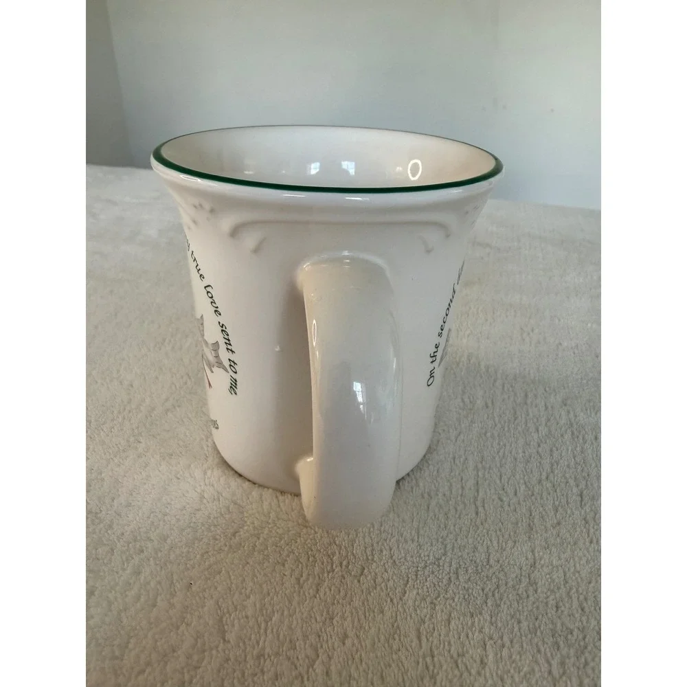 Pfaltzgraff Winterberry Mug Second Day of‎ Christmas Made in USA Cottaggecore
